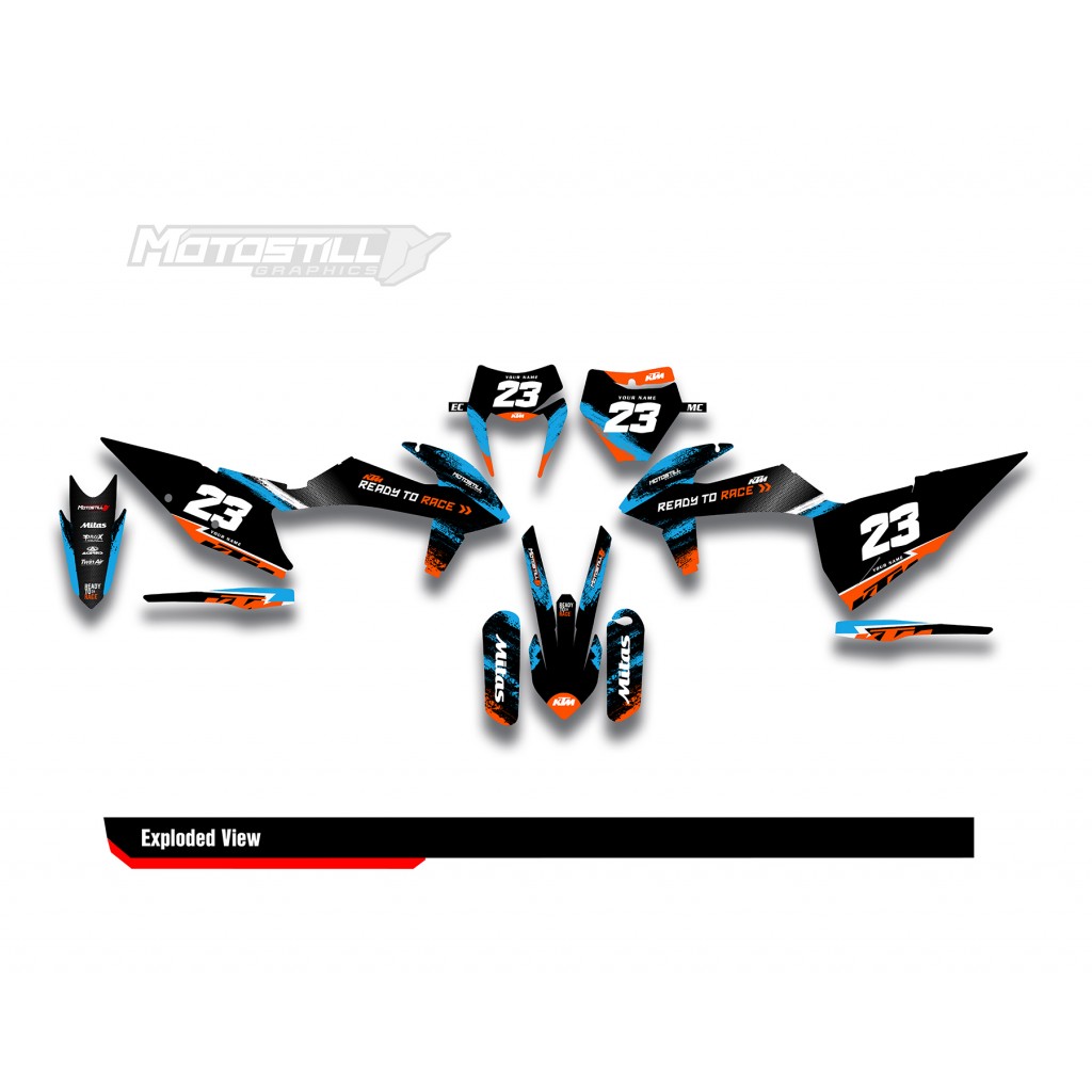 KTM  EXC / XC / SX / SM GRAPHIC STICKER KIT