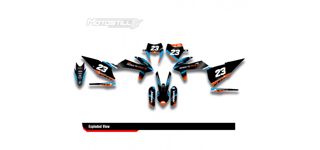 KTM  EXC / XC / SX / SM GRAPHIC STICKER KIT