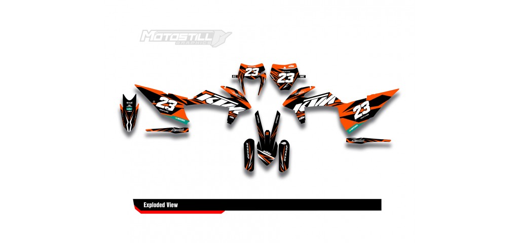 KTM  EXC / XC / SX / SM GRAPHIC STICKER KIT