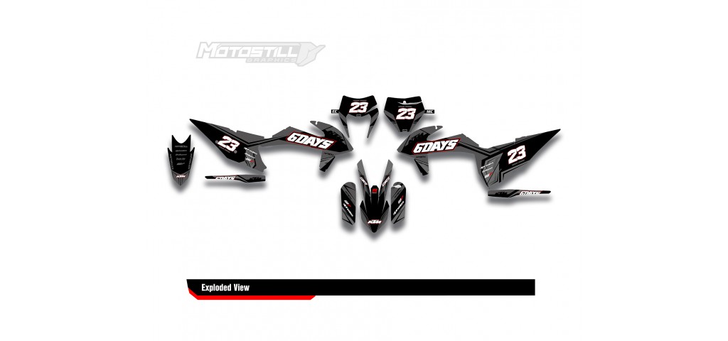 KTM  EXC / XC / SX / SM GRAPHIC STICKER KIT