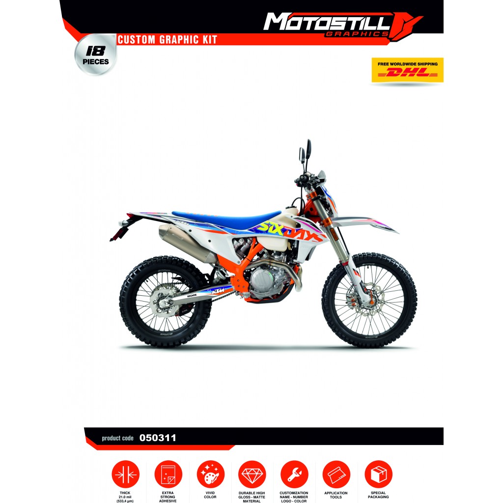 KTM  EXC / XC / SX / SM GRAPHIC STICKER KIT