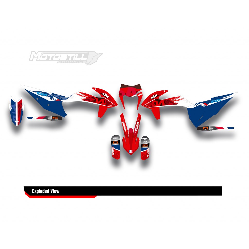 KTM  EXC / XC / SX / SM GRAPHIC STICKER KIT