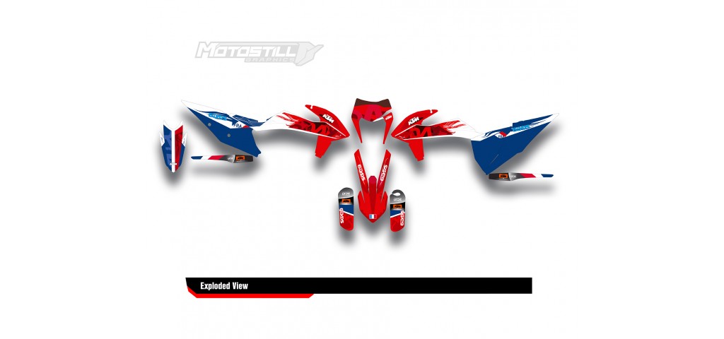 KTM  EXC / XC / SX / SM GRAPHIC STICKER KIT