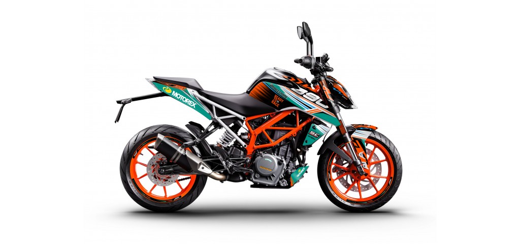 KTM DUKE 125-200-250-390 / 2017-2022 GRAPHIC STICKER SET - DECAL KIT 