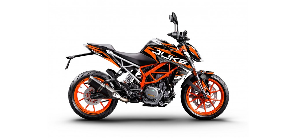 KTM DUKE 125-200-250-390 / 2017-2022 GRAPHIC STICKER SET - DECAL KIT 