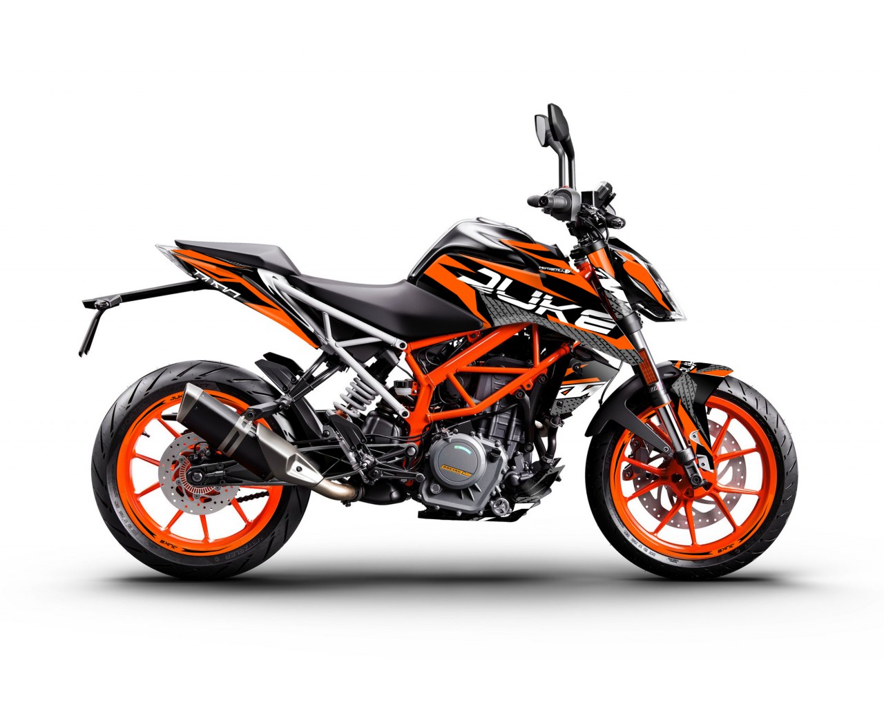 KTM DUKE 125-200-250-390 / 2017-2022 GRAPHIC STICKER SET - DECAL KIT 