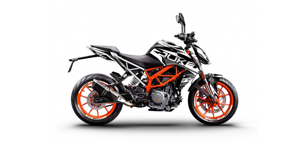 KTM DUKE 125-200-250-390 / 2017-2022 GRAPHIC STICKER SET - DECAL KIT 