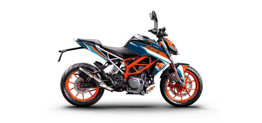 KTM DUKE 125-200-250-390 / 2017-2022 GRAPHIC STICKER SET - DECAL KIT 
