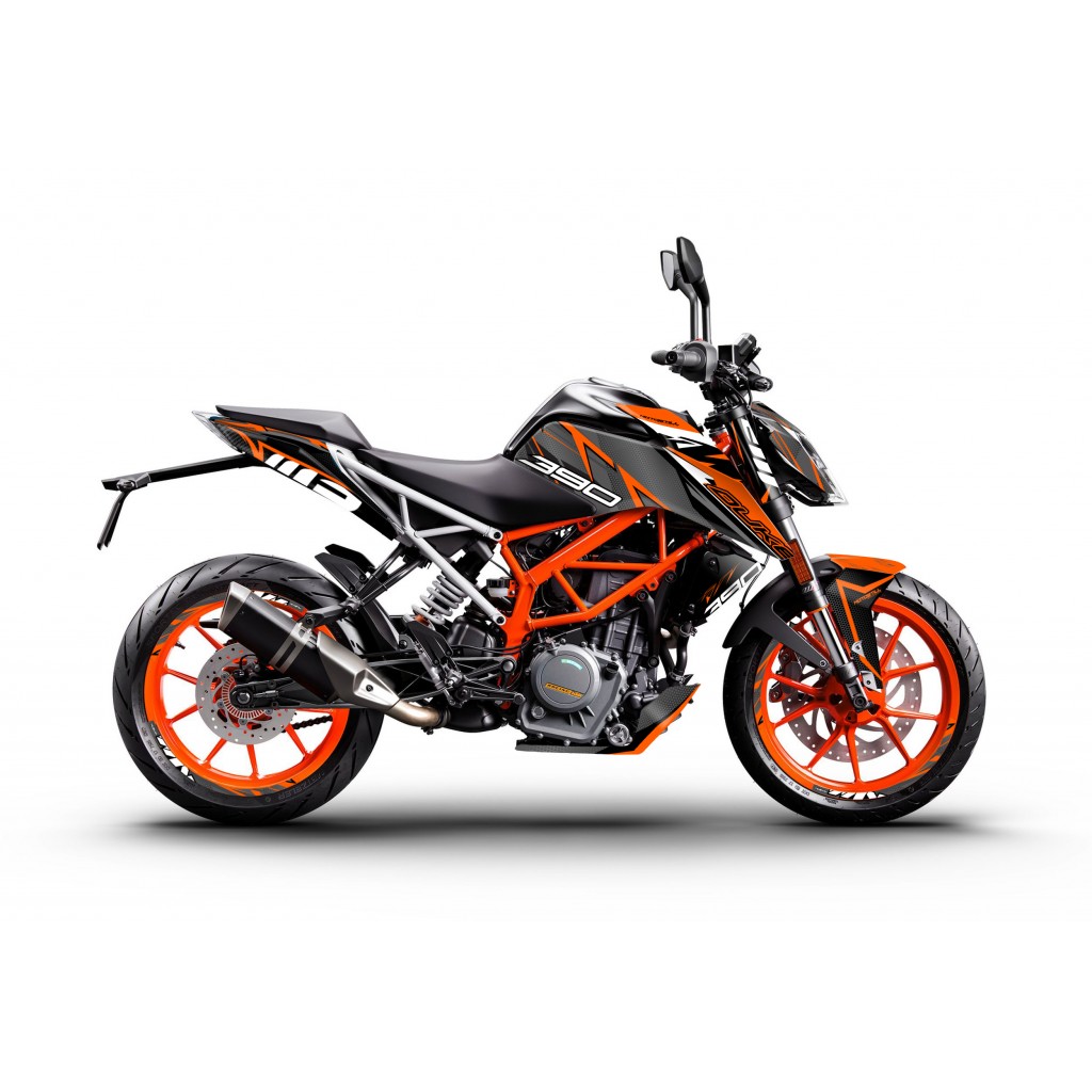 KTM DUKE 125-200-250-390 / 2017-2022 GRAPHIC STICKER SET - DECAL KIT 
