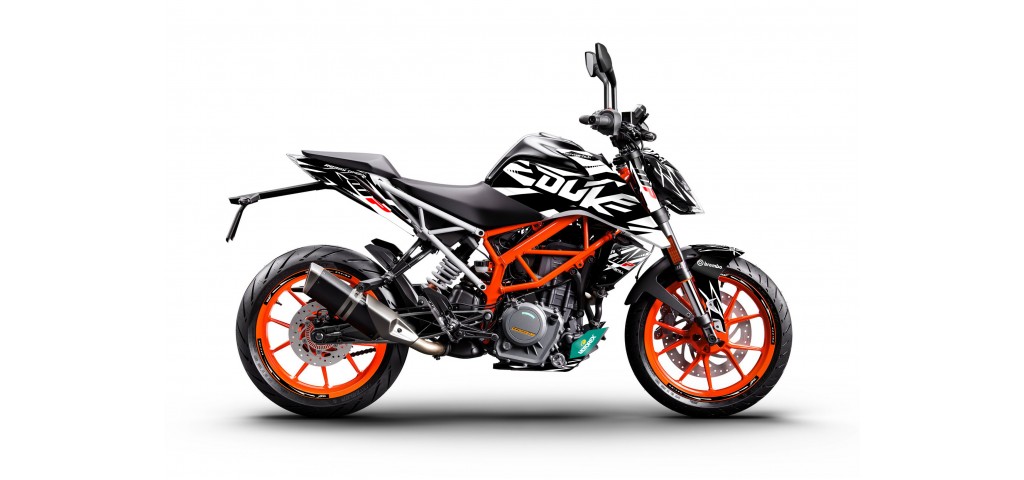 KTM DUKE 125-200-250-390 / 2017-2022 GRAPHIC STICKER SET - DECAL KIT 