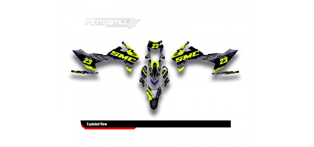 KTM 690 SMC-R  GRAPHIC STICKER SET - DECAL KIT