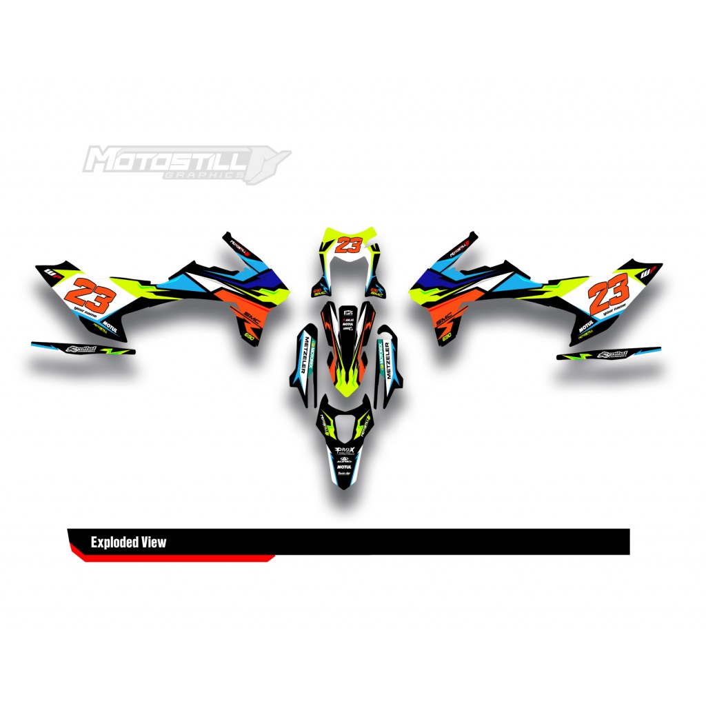 KTM 690 SMC-R GRAPHIC STICKER SET - DECAL KIT