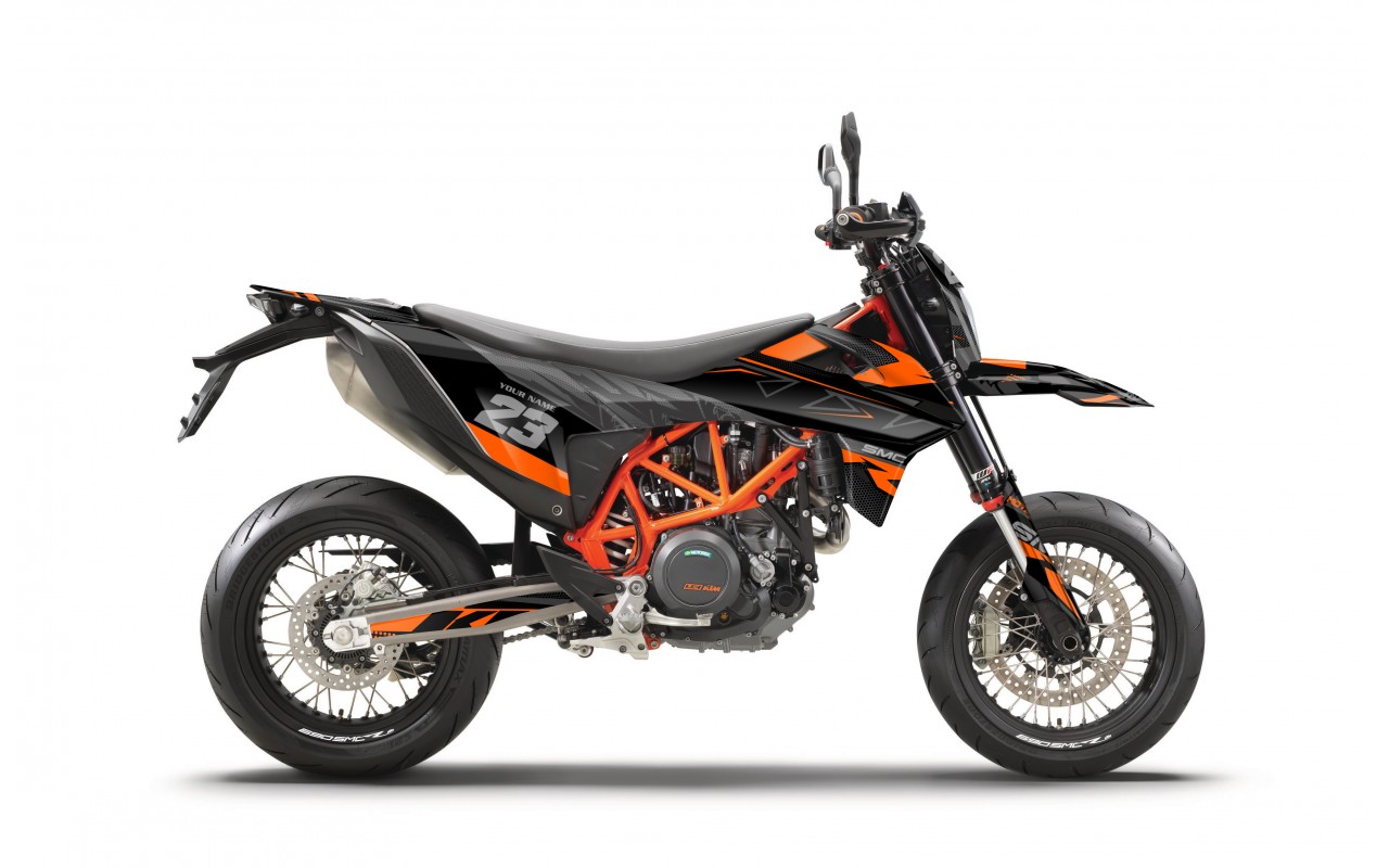 KTM 690 SMC-R  GRAPHIC STICKER SET - DECAL KIT