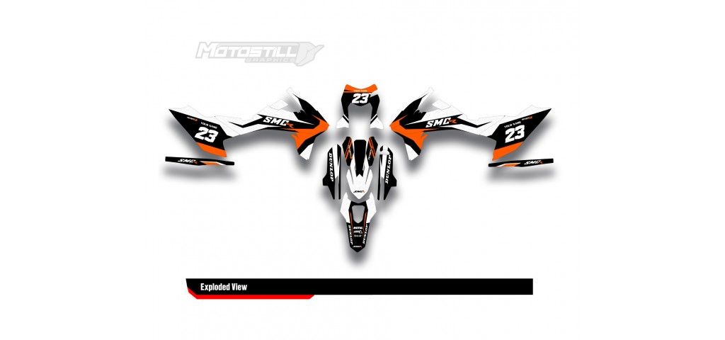 KTM 690 SMC-R  GRAPHIC STICKER SET - DECAL KIT