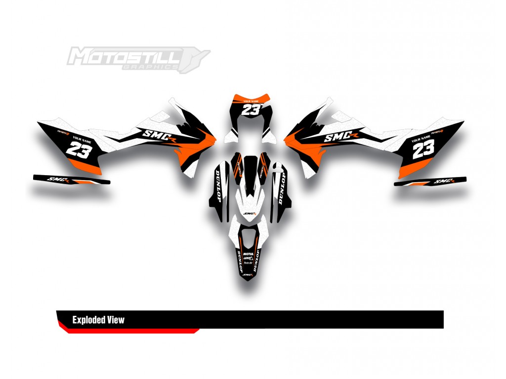 KTM 690 SMC-R  GRAPHIC STICKER SET - DECAL KIT