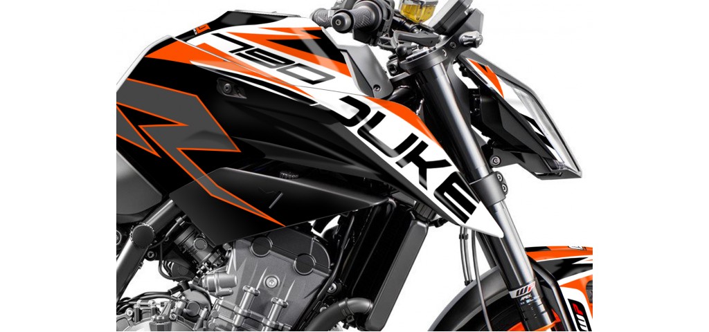 KTM DUKE 790 / 890 GRAPHIC SET - DECAL KIT 