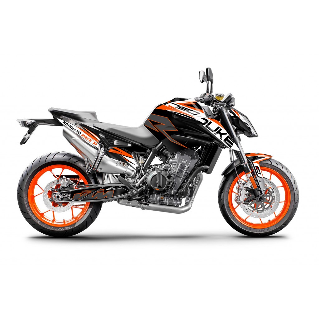 KTM DUKE 790 / 890 GRAPHIC STICKER SET - DECAL KIT 
