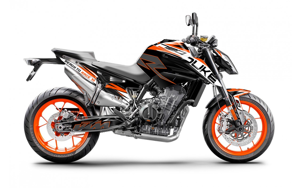 KTM DUKE 790 / 890 GRAPHIC STICKER SET - DECAL KIT 