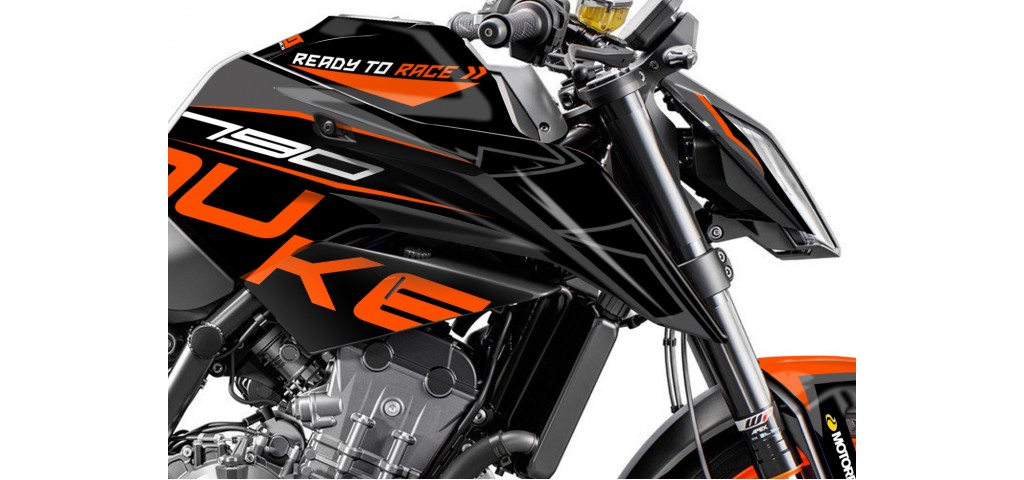 KTM DUKE 790 / 890 GRAPHIC SET - DECAL KIT 