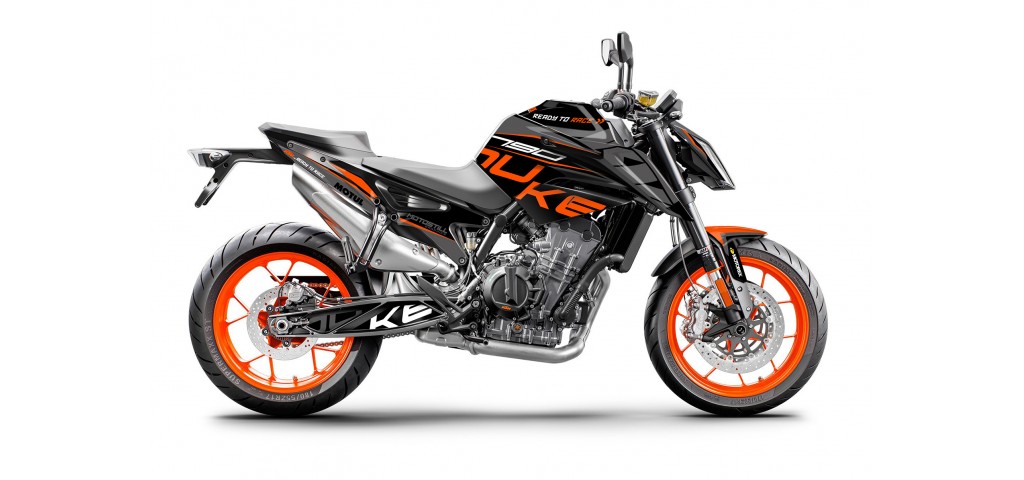 KTM DUKE 790 / 890 GRAPHIC STICKER SET - DECAL KIT 