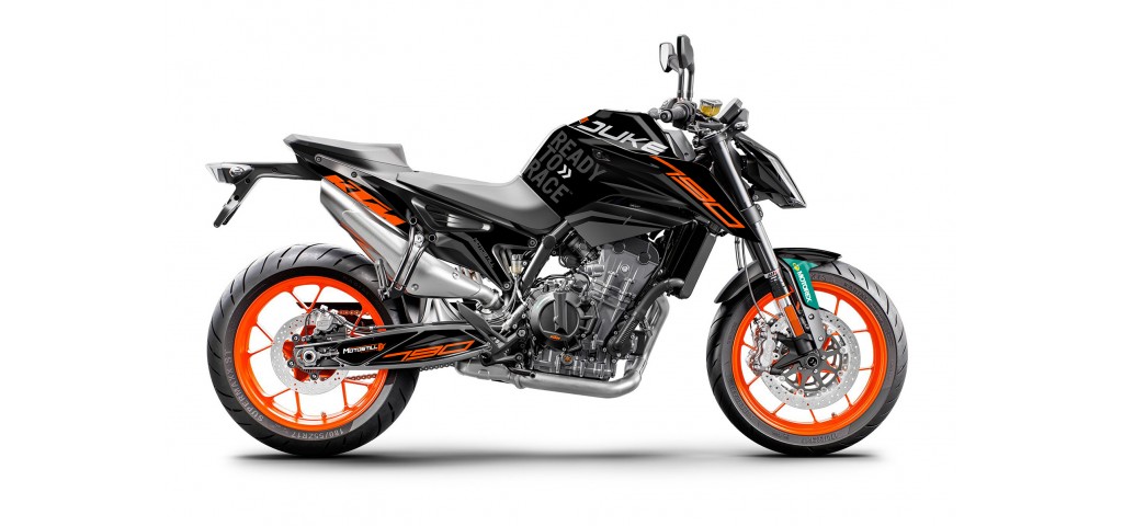 KTM DUKE 790 / 890 GRAPHIC STICKER SET - DECAL KIT 