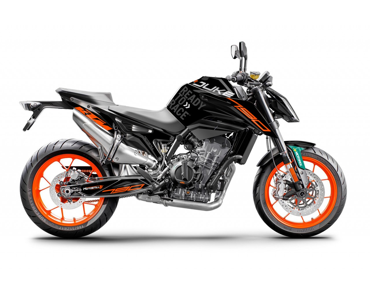 KTM DUKE 790 / 890 GRAPHIC STICKER SET - DECAL KIT 