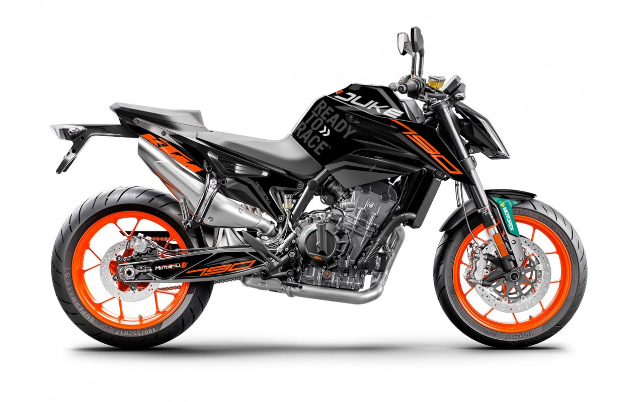 KTM DUKE 790 / 890 GRAPHIC STICKER SET - DECAL KIT 