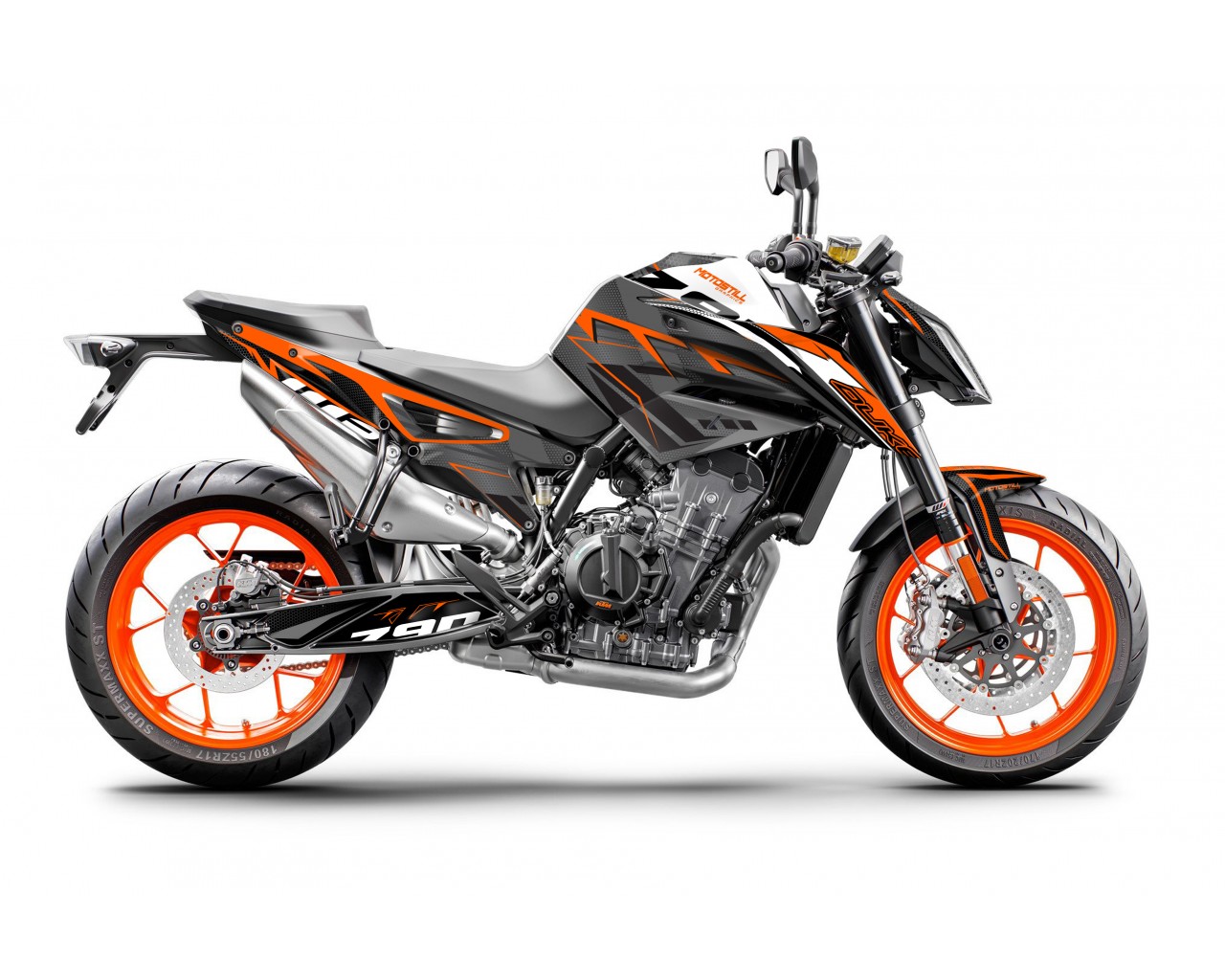 KTM DUKE 790 / 890 GRAPHIC STICKER SET - DECAL KIT 