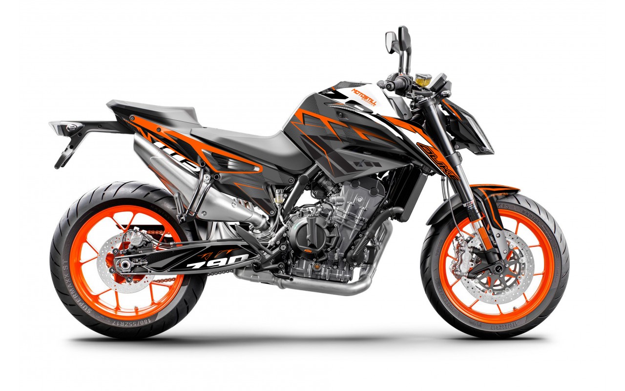 KTM DUKE 790 / 890 GRAPHIC STICKER SET - DECAL KIT 