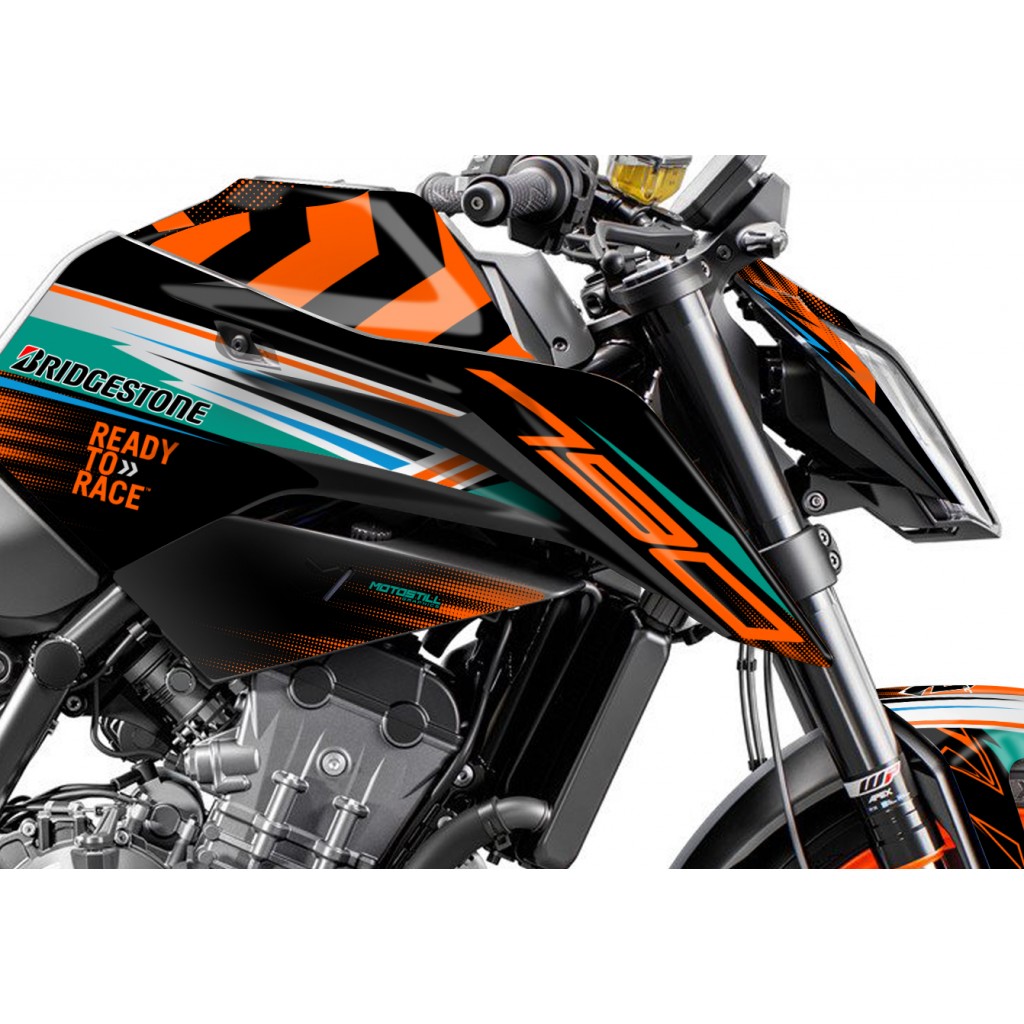 KTM DUKE 790 / 890 GRAPHIC SET - DECAL KIT 