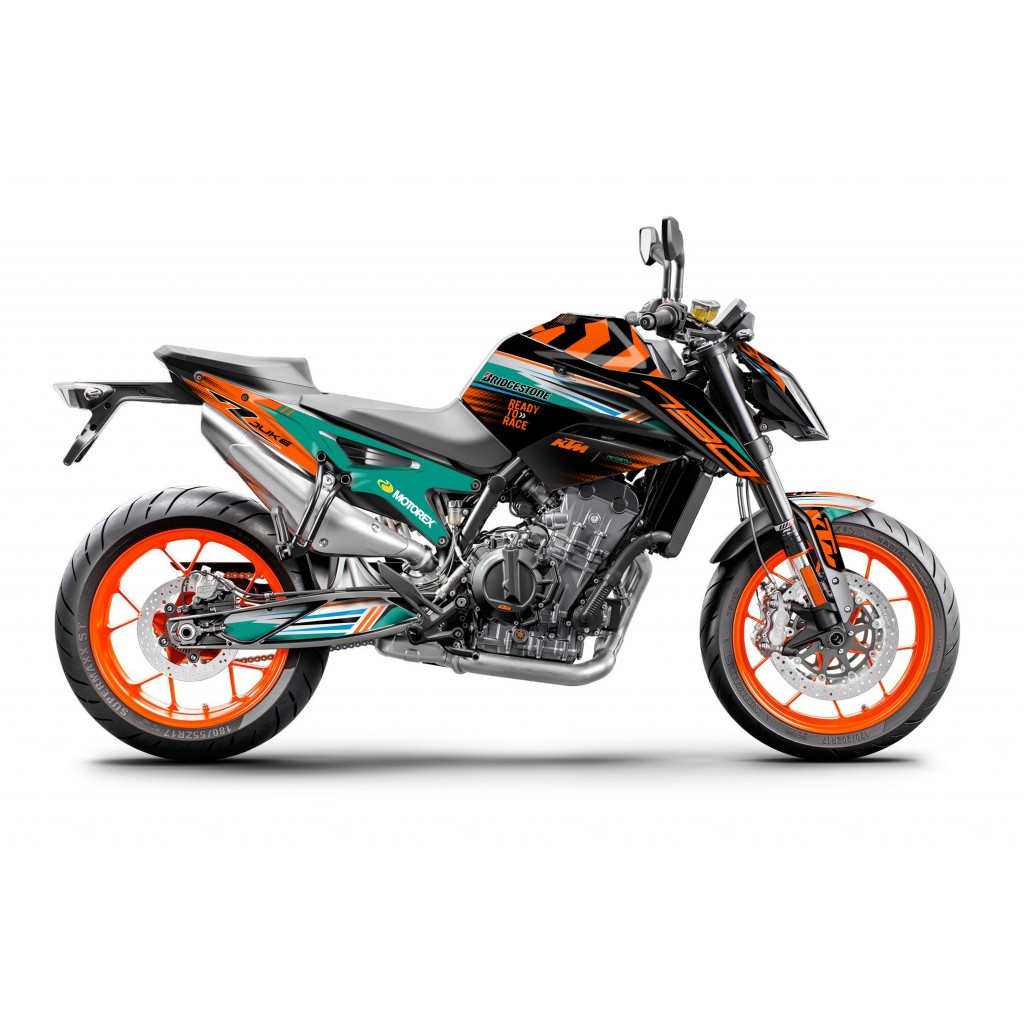 KTM DUKE 790 / 890 GRAPHIC STICKER SET - DECAL KIT 