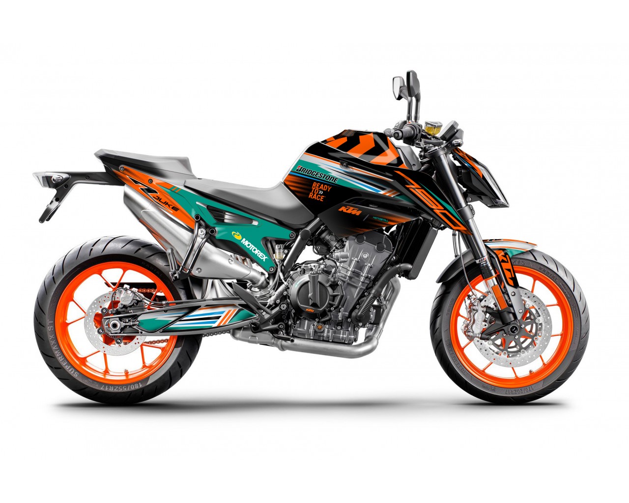 KTM DUKE 790 / 890 GRAPHIC STICKER SET - DECAL KIT 