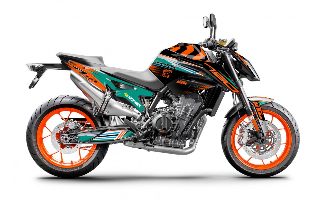 KTM DUKE 790 / 890 GRAPHIC STICKER SET - DECAL KIT 