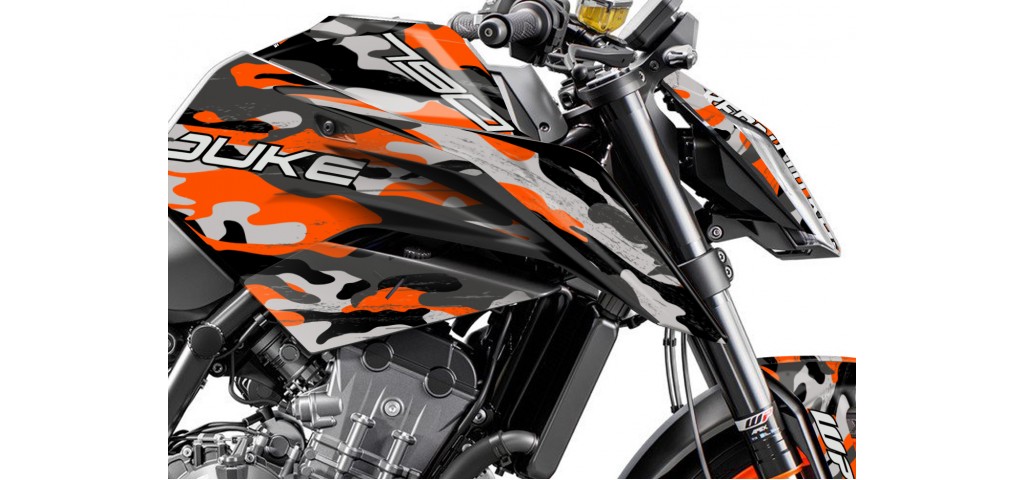 KTM DUKE 790 / 890 GRAPHIC SET - DECAL KIT 