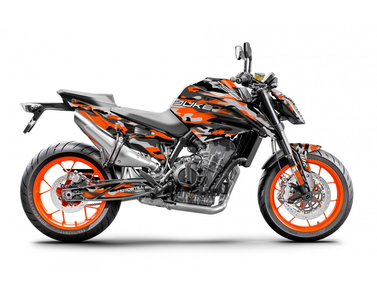 KTM DUKE 790 / 890 GRAPHIC STICKER SET - DECAL KIT 