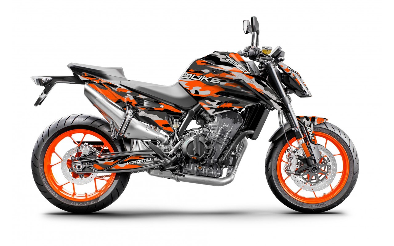 KTM DUKE 790 / 890 GRAPHIC STICKER SET - DECAL KIT 