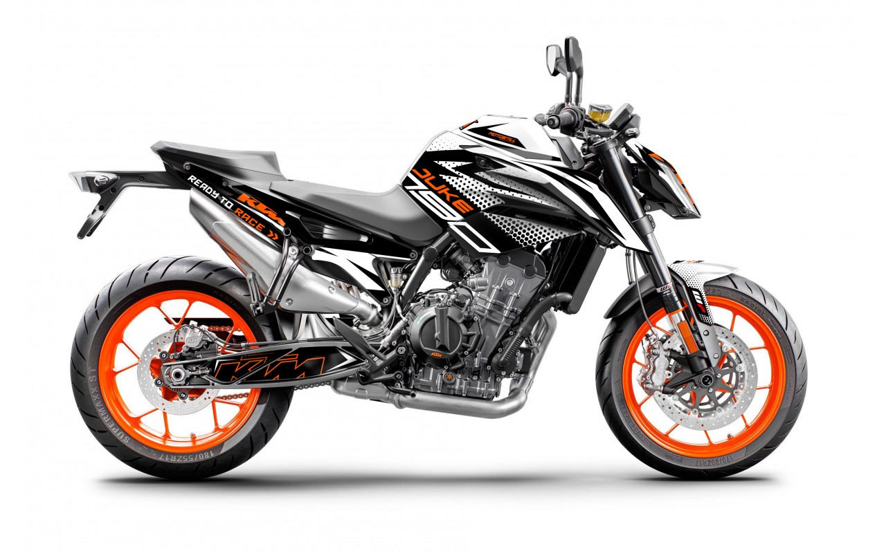 KTM DUKE 790 / 890 GRAPHIC STICKER SET - DECAL KIT 