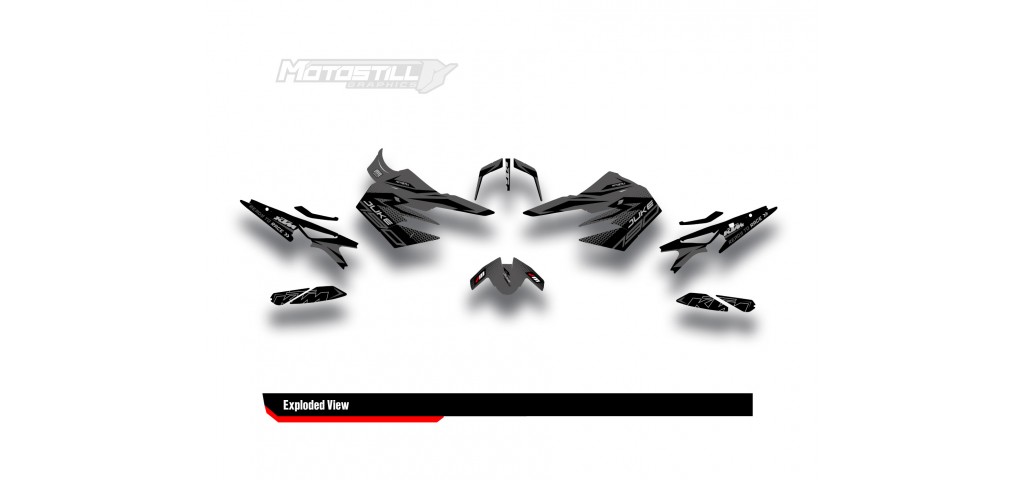 KTM DUKE 790 / 890 GRAPHIC STICKER SET - DECAL KIT 