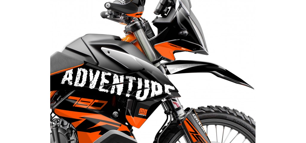 KTM 790/890 - ADV / ADV-R 2018-2022 GRAPHIC SET / DECAL KIT