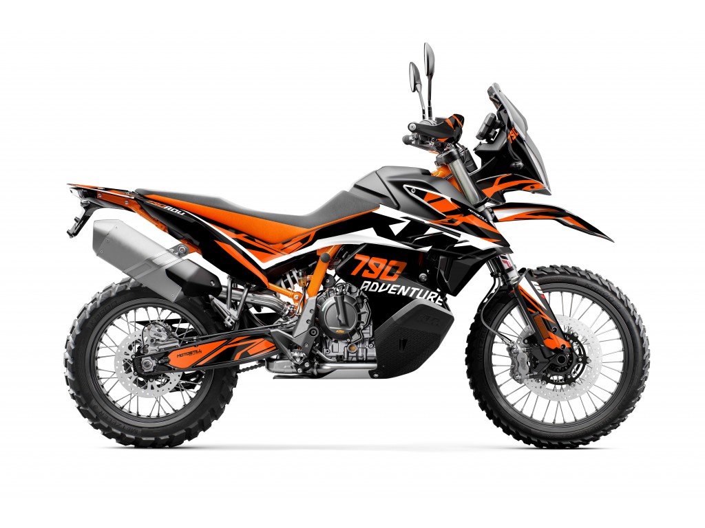 KTM 790/890 - ADV / ADV-R 2018-2022 GRAPHIC STICKER SET - DECAL KIT