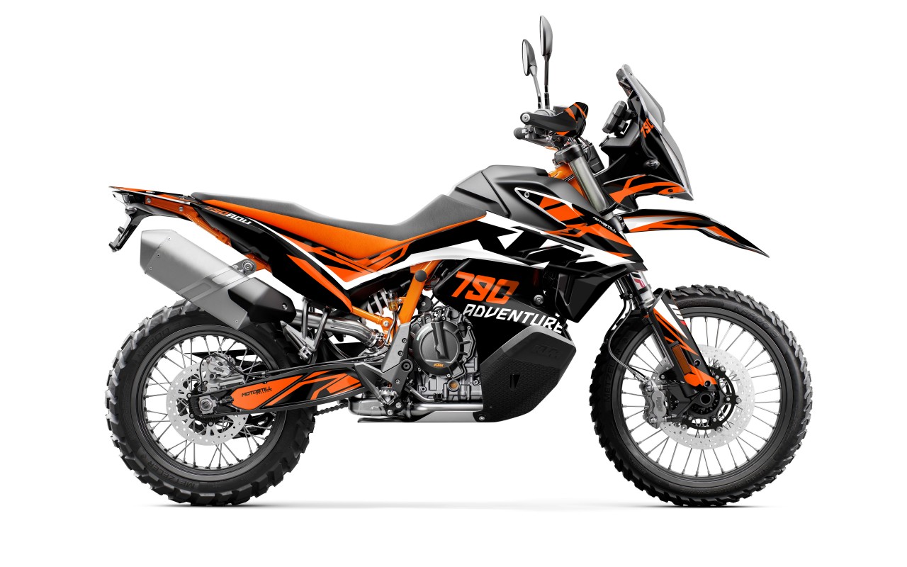 KTM 790/890 - ADV / ADV-R 2018-2022 GRAPHIC STICKER SET - DECAL KIT