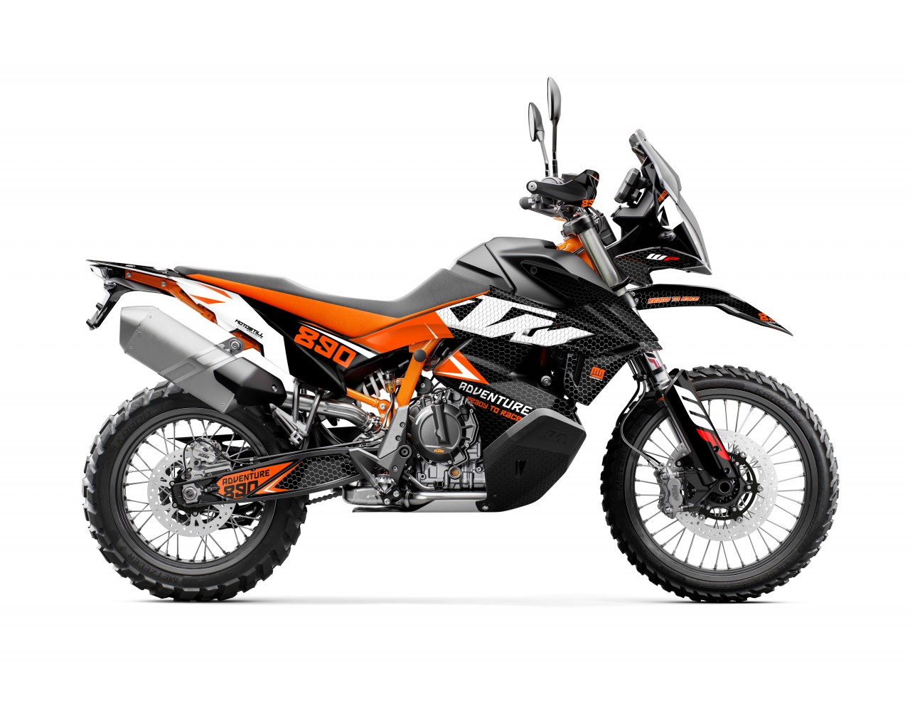 KTM 790/890 - ADV / ADV-R 2018-2022 GRAPHIC STICKER SET - DECAL KIT