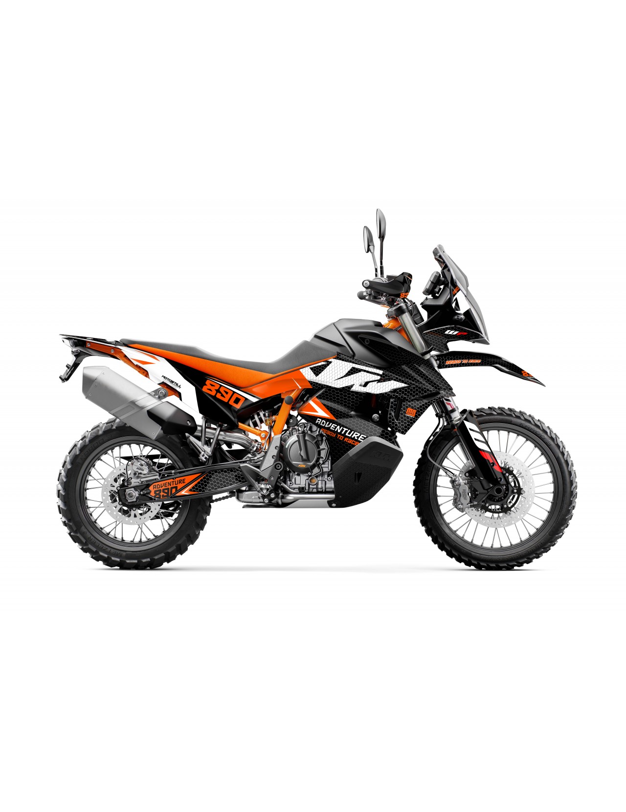 KTM 790/890 - ADV / ADV-R 2018-2022 GRAPHIC STICKER SET - DECAL KIT