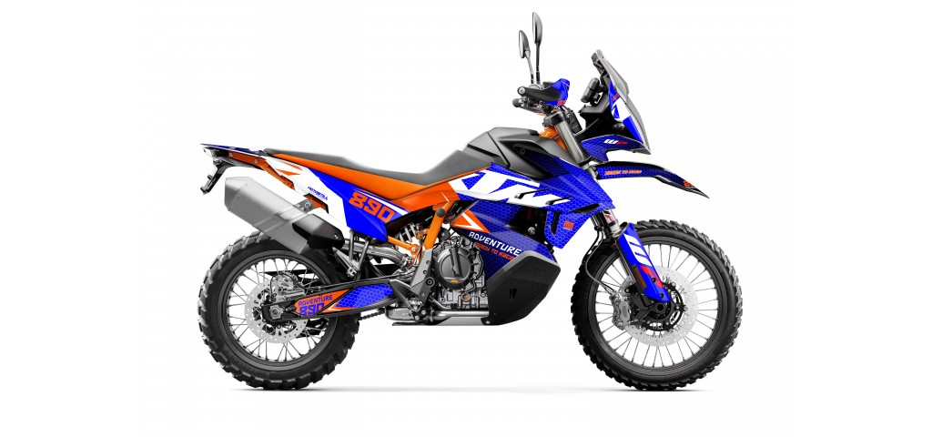 KTM 790/890 - ADV / ADV-R 2018-2022 GRAPHIC STICKER SET - DECAL KIT