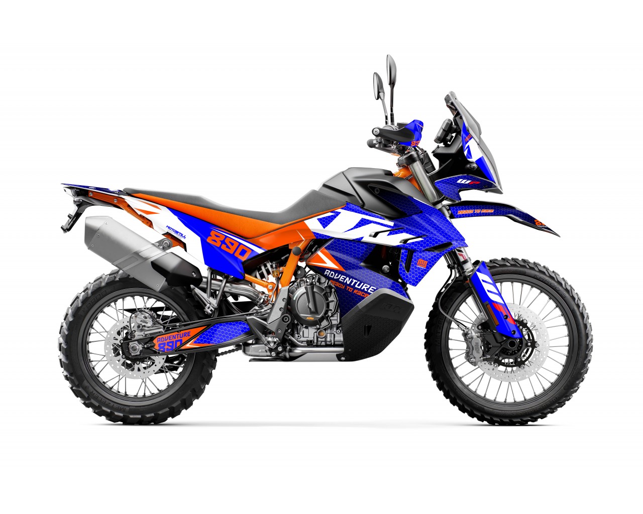 KTM 790/890 - ADV / ADV-R 2018-2022 GRAPHIC STICKER SET - DECAL KIT