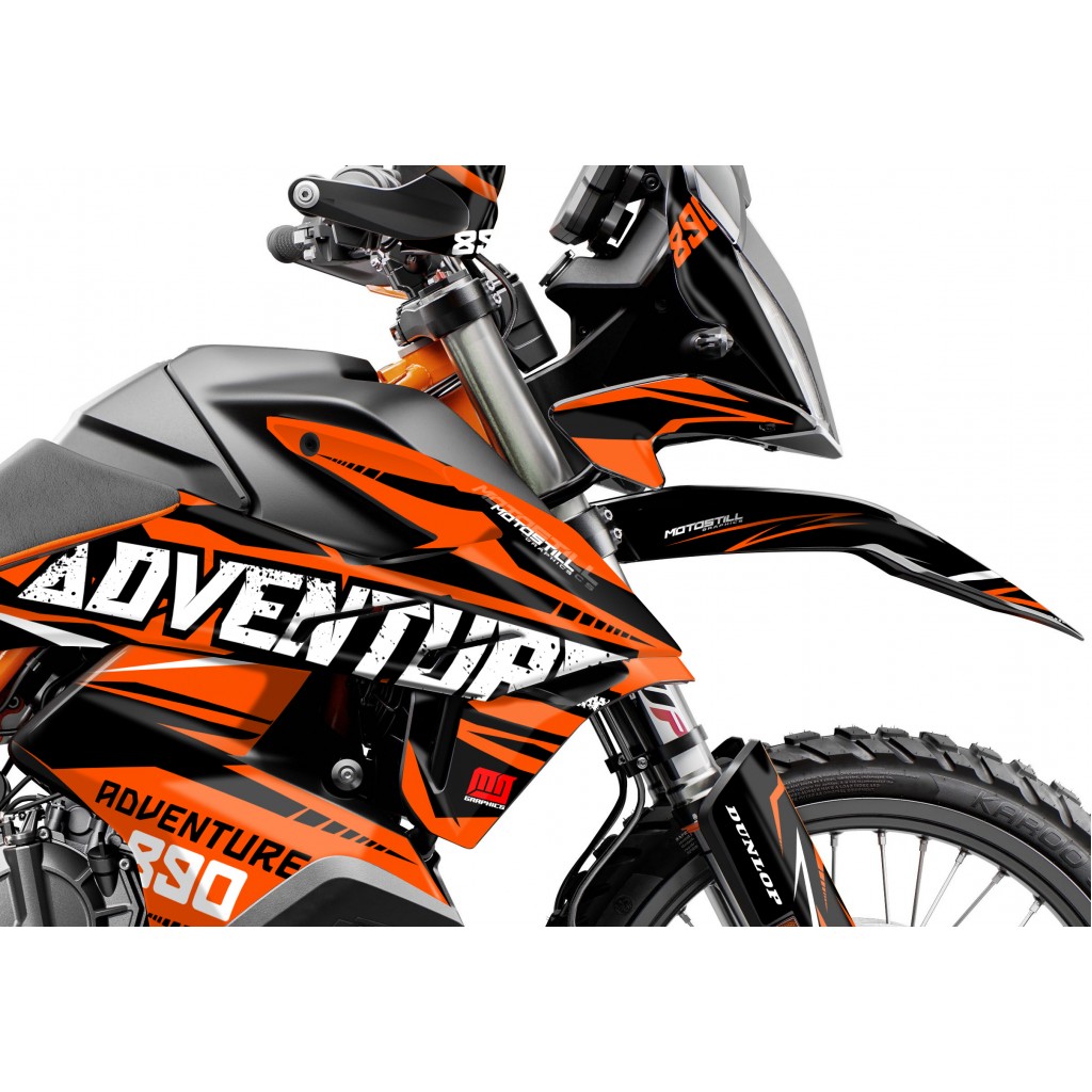 KTM 790/890 - ADV / ADV-R 2018-2022 GRAPHIC SET / DECAL KIT