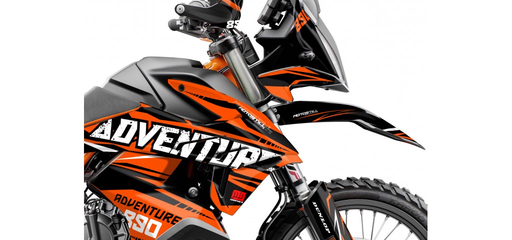 KTM 790/890 - ADV / ADV-R 2018-2022 GRAPHIC SET / DECAL KIT
