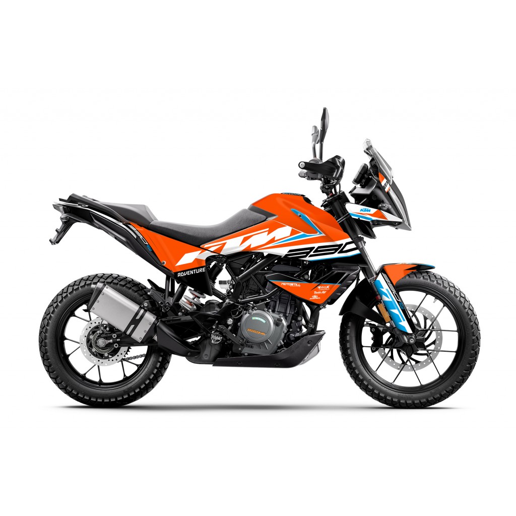 KTM 250 - 390 ADV GRAPHIC SET / DECAL KIT