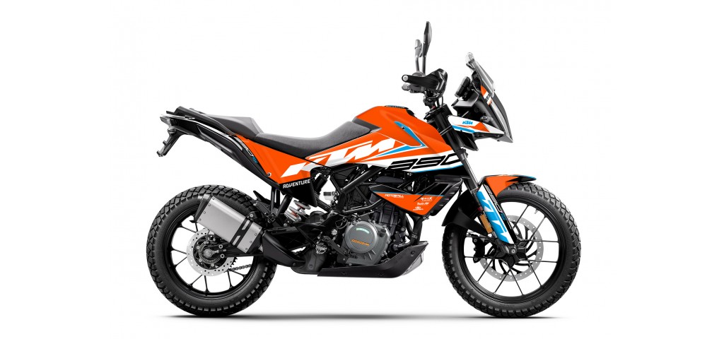 KTM 250 - 390 ADV GRAPHIC SET / DECAL KIT