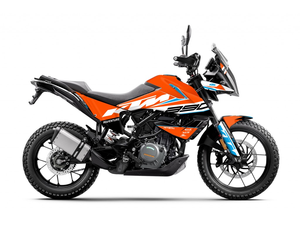 KTM 250 - 390 ADV GRAPHIC - STICKER SET - DECAL KIT 